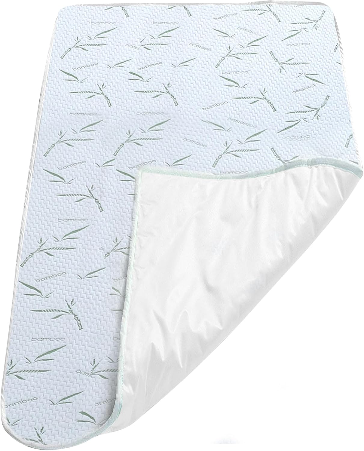 Botanic Collection Bamboo Crib and Toddler Mattress Protector | Soft, Breathable & Waterproof Protection