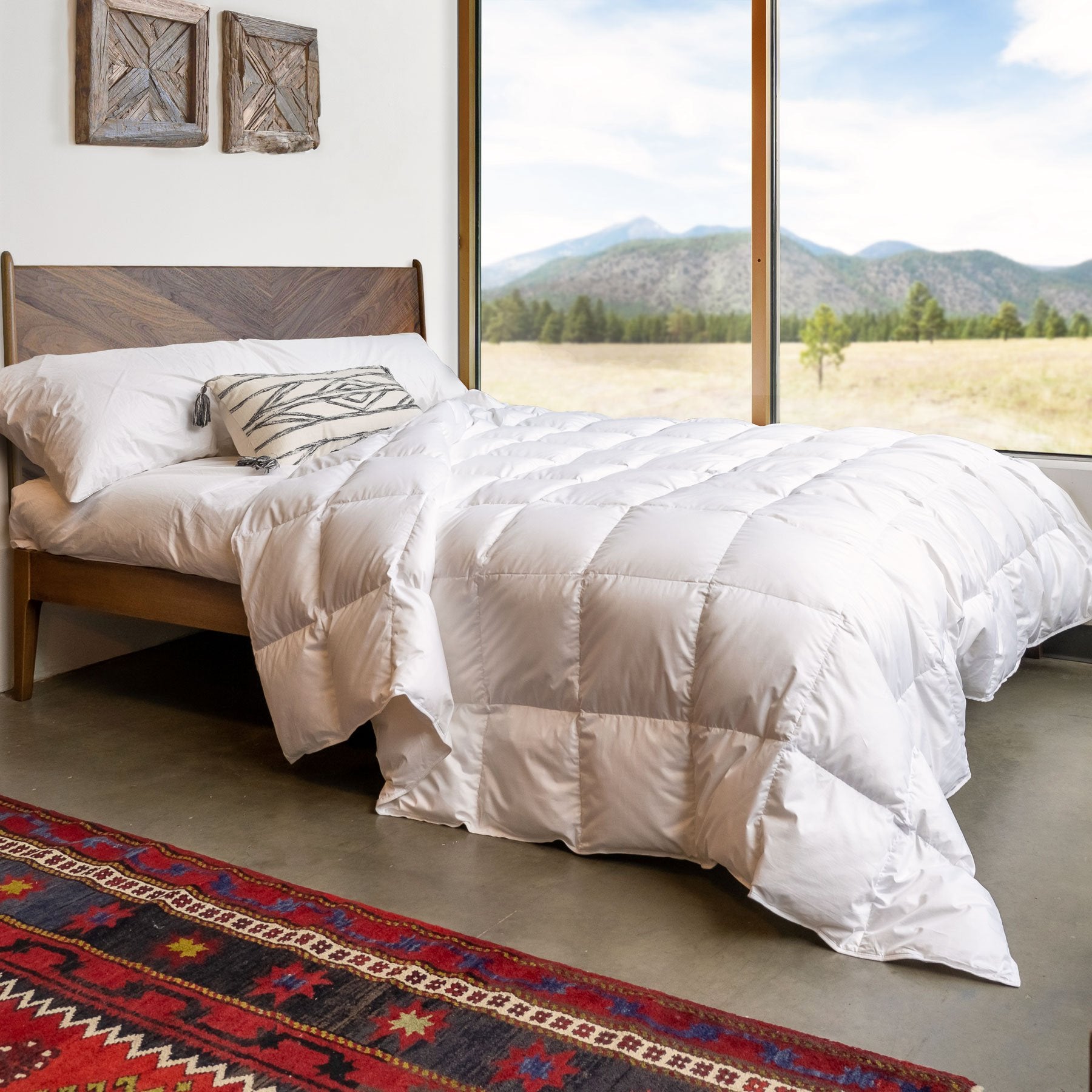 Duvet Cover 700 Fill Power Down Comforter Continental Bedding