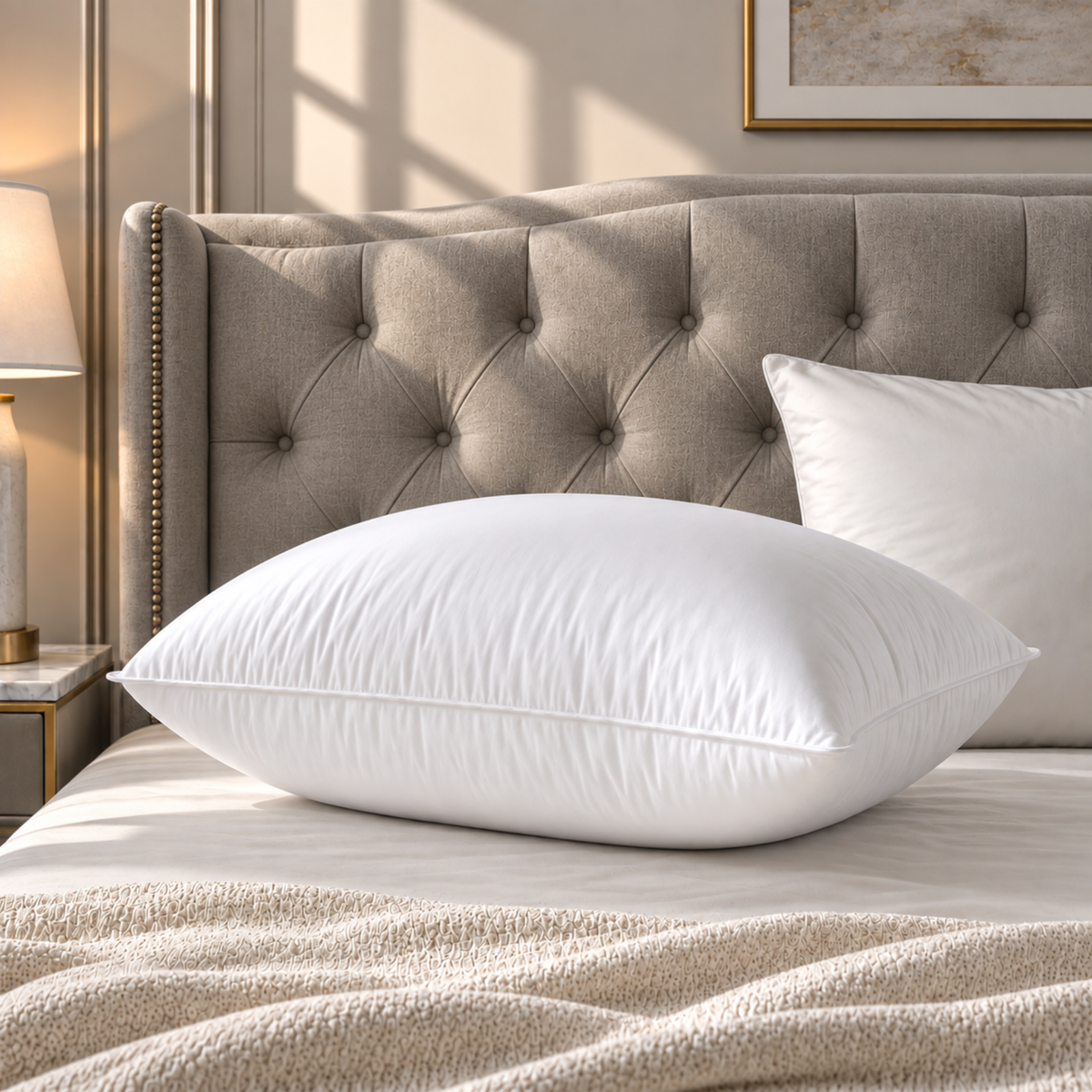 Polish Collection 800+ Fill Power Polish White Goose Down Pillow