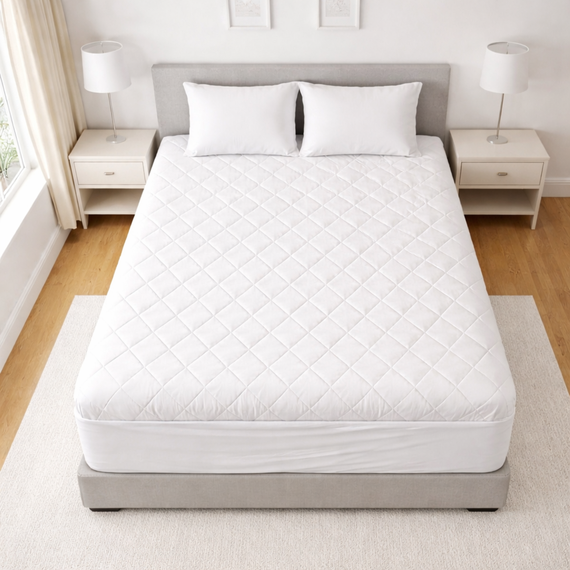 Harmony Collection Quilted Mattress Pad