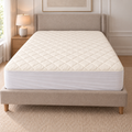 Serenity Collection Organic Cotton Quilted Mattress Pad