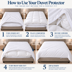 Premium Cotton Comforter Protector