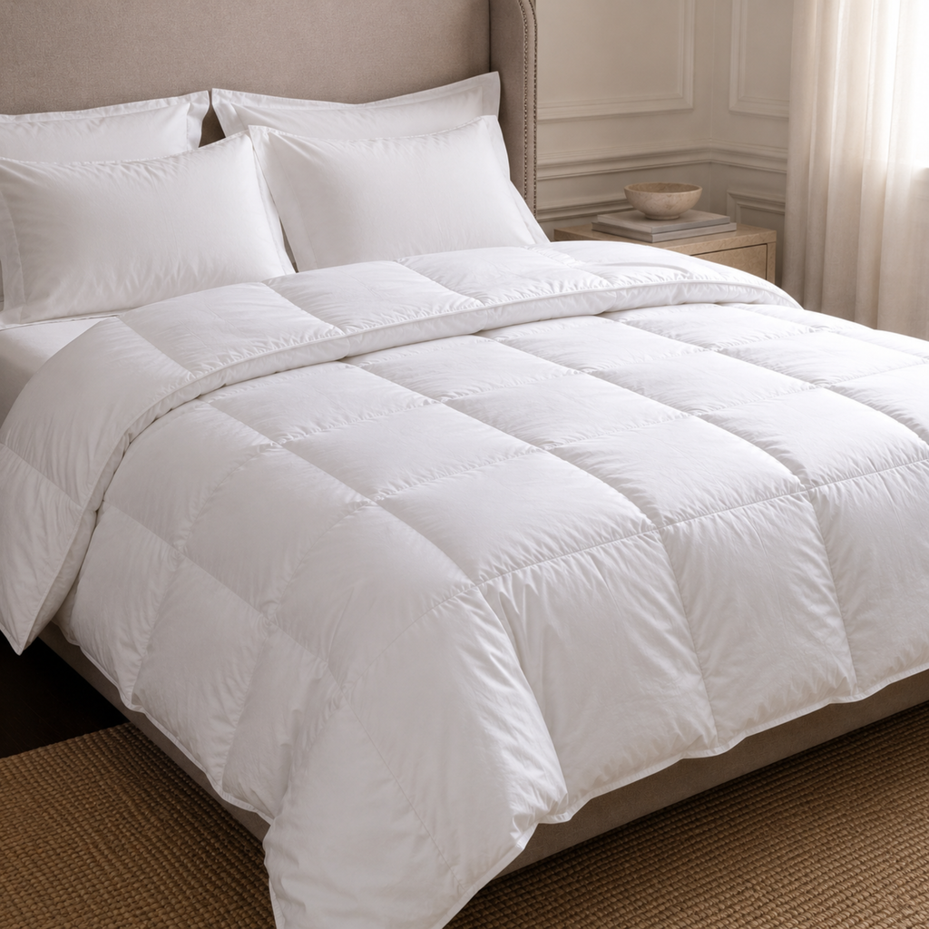 Harmony Collection 550 Fill Power White Goose Down Comforter