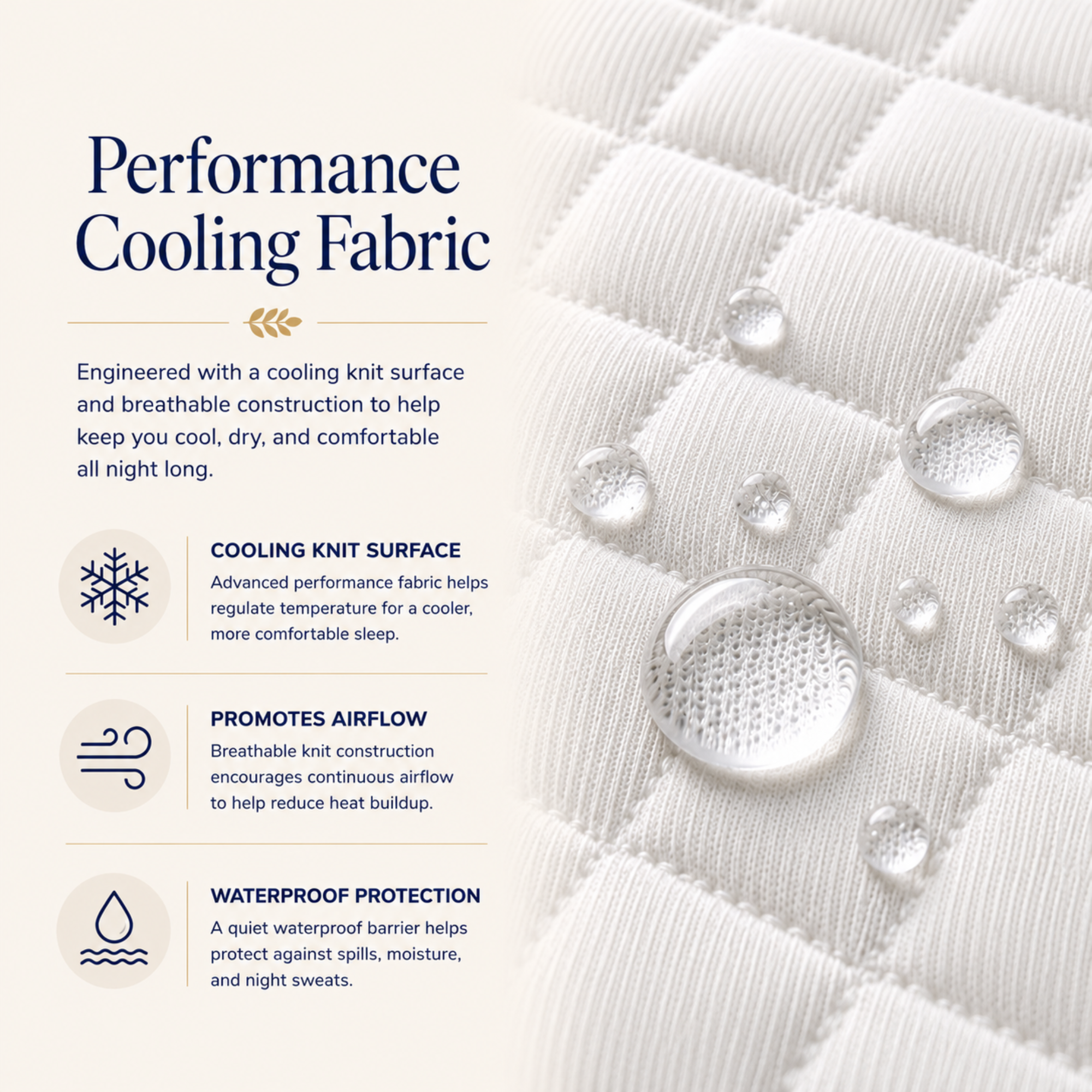 Arctic Dreams Cooling Waterproof Mattress Protector