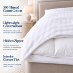 Premium Cotton Comforter Protector