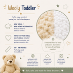 Wooly Collection Wool & Down Alternative Toddler Pillow