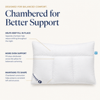 4-Chamber Down Pillow