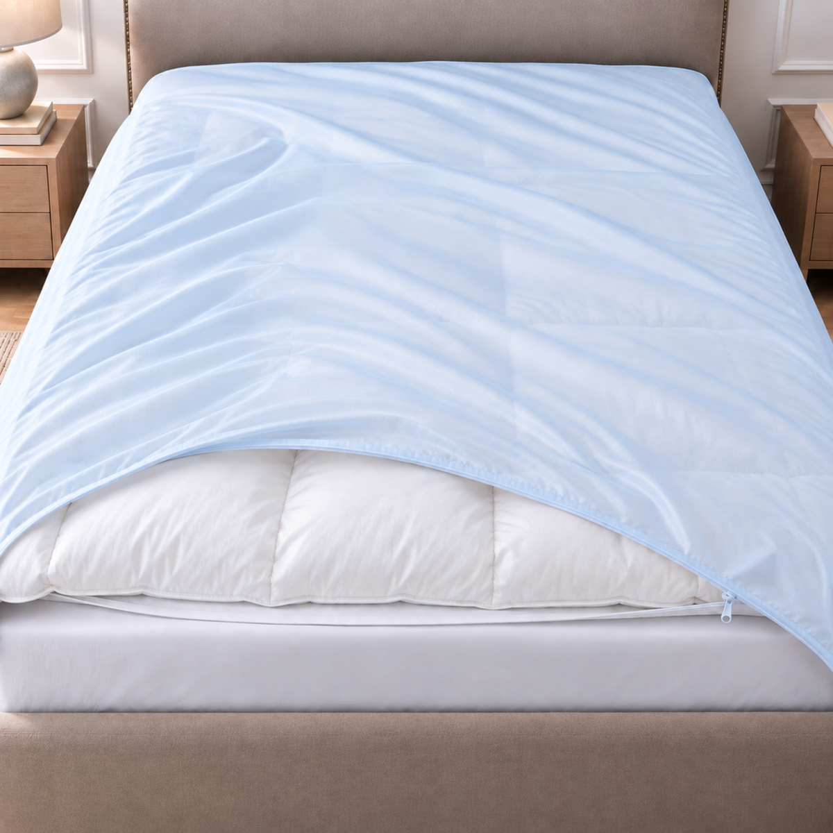 Arctic Dreams Cooling Comforter Protector