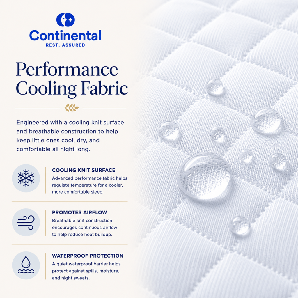 Cooling Waterproof Toddler Mattress Protector