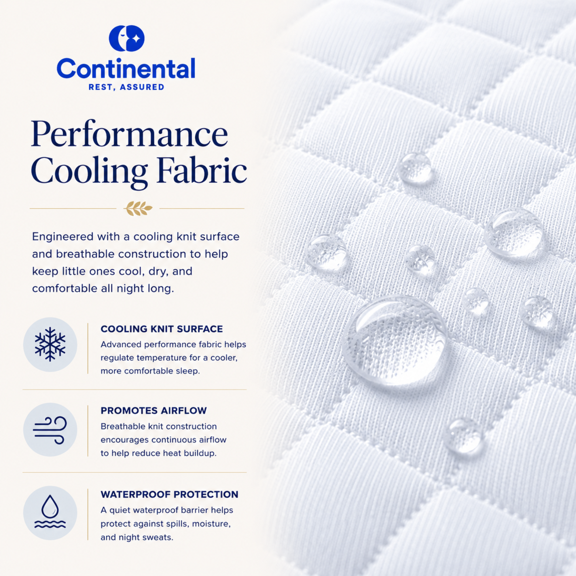 Cooling Waterproof Toddler Mattress Protector