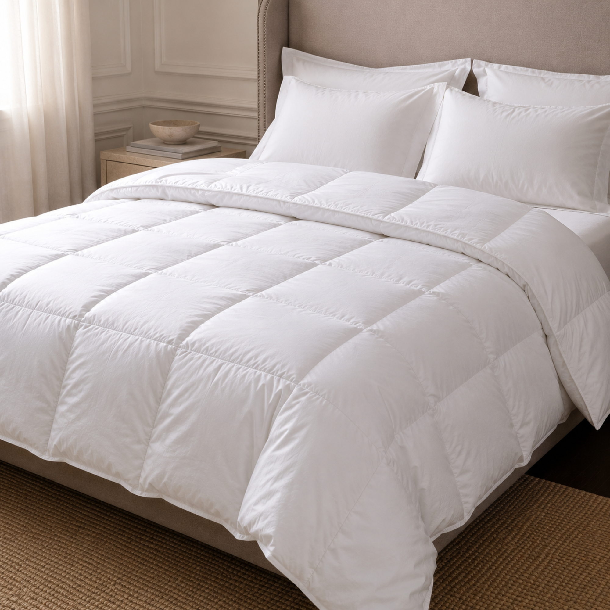 Harmony Collection 550 Fill Power White Goose Down Comforter