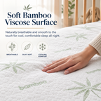 Botanic Collection Toddler Bamboo Waterproof Mattress Protector