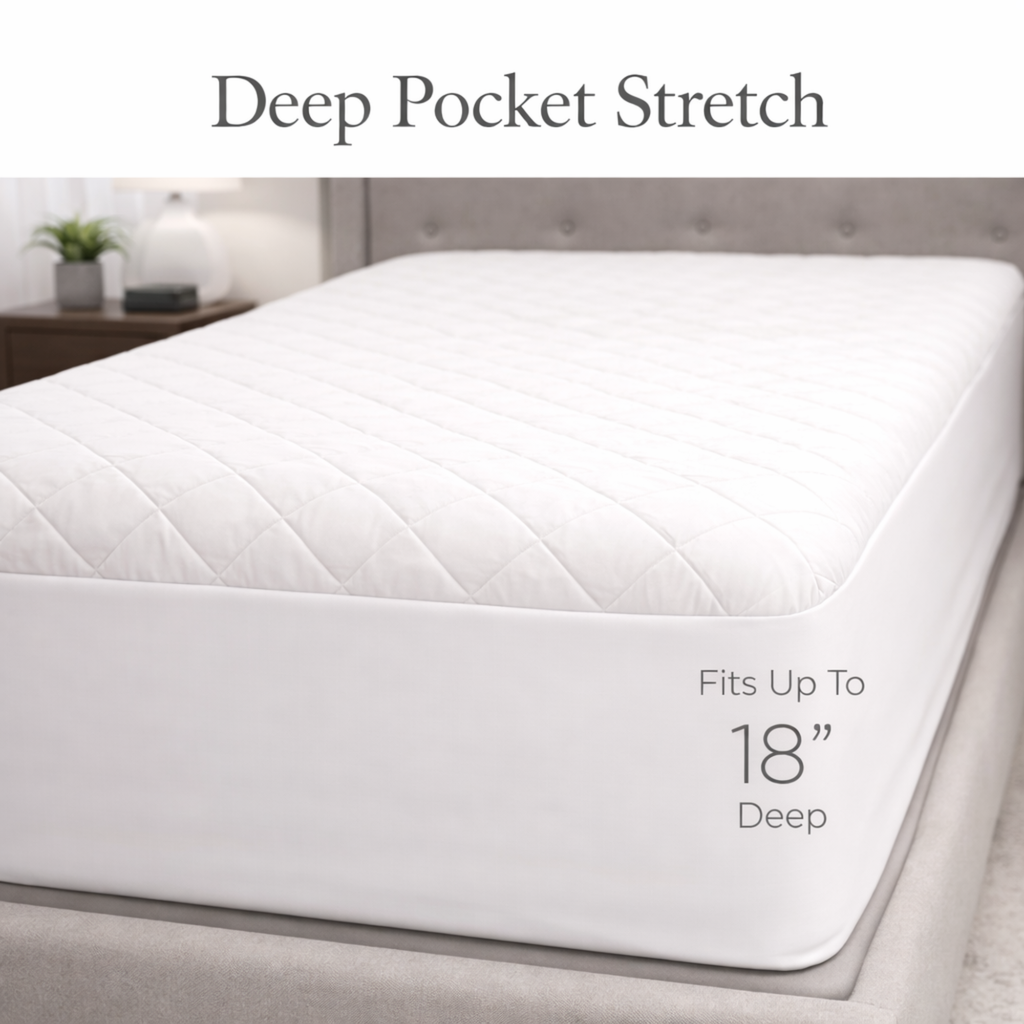 Harmony Collection Quilted Mattress Pad