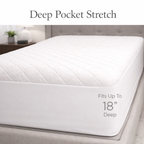 Harmony Collection Quilted Mattress Pad