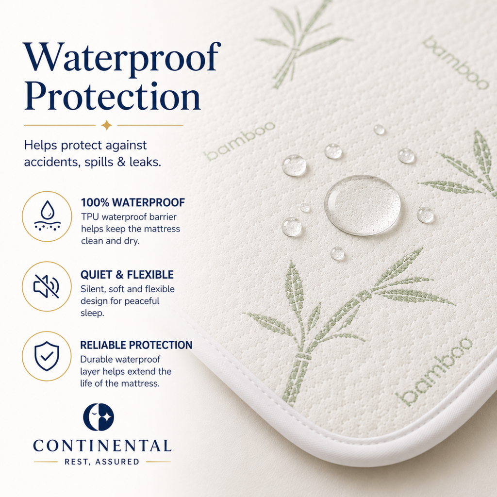 Botanic Collection Toddler Bamboo Waterproof Mattress Protector