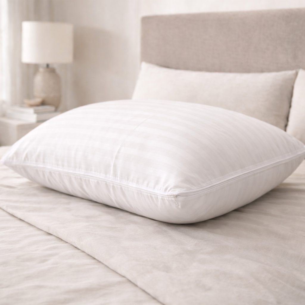 Premium 300 Thread Count 100% Cotton Zippered Pillow Protectors