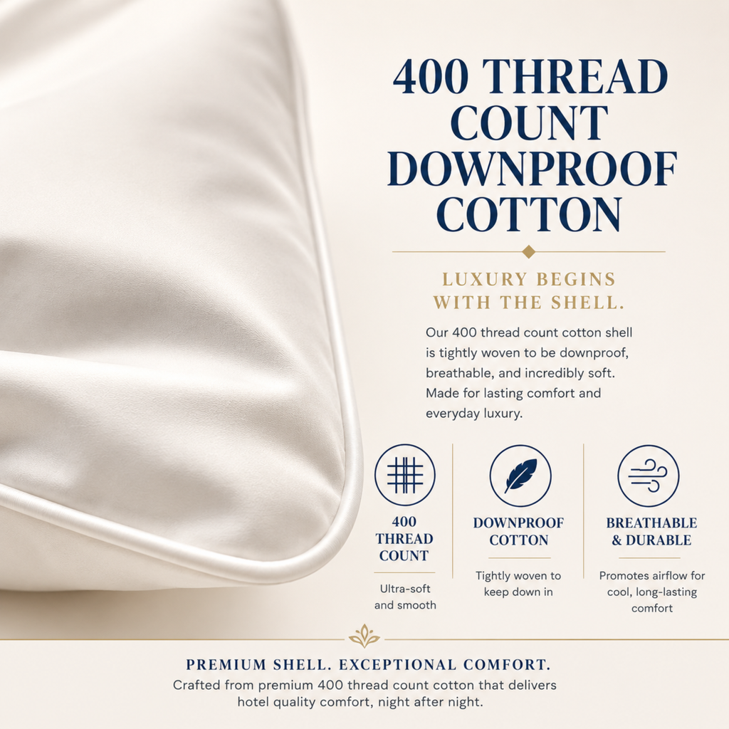 Hotel Collection Dual Core Down & Feather Pillow