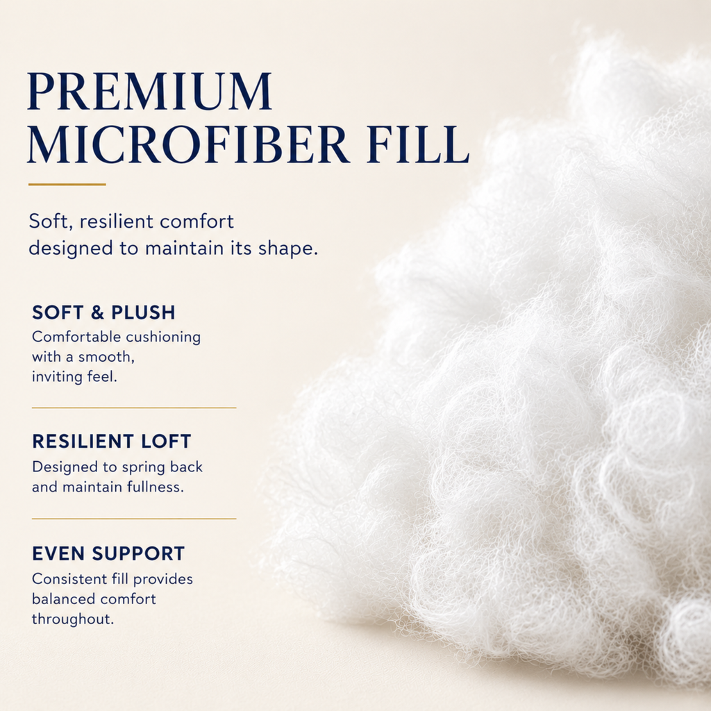Microfiber Throw Pillow Insert