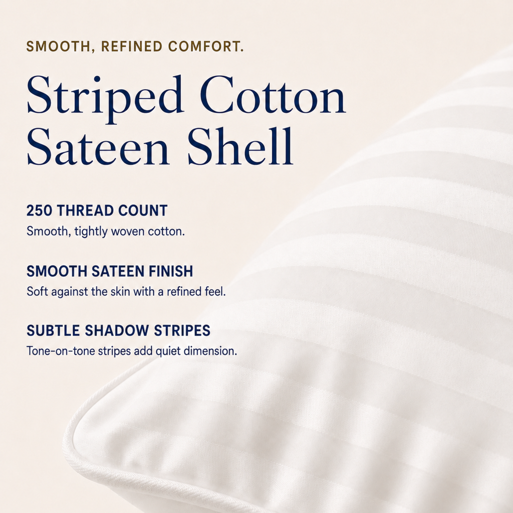 Serenity Collection 700 Fill Power Hungarian White Goose Down Pillow