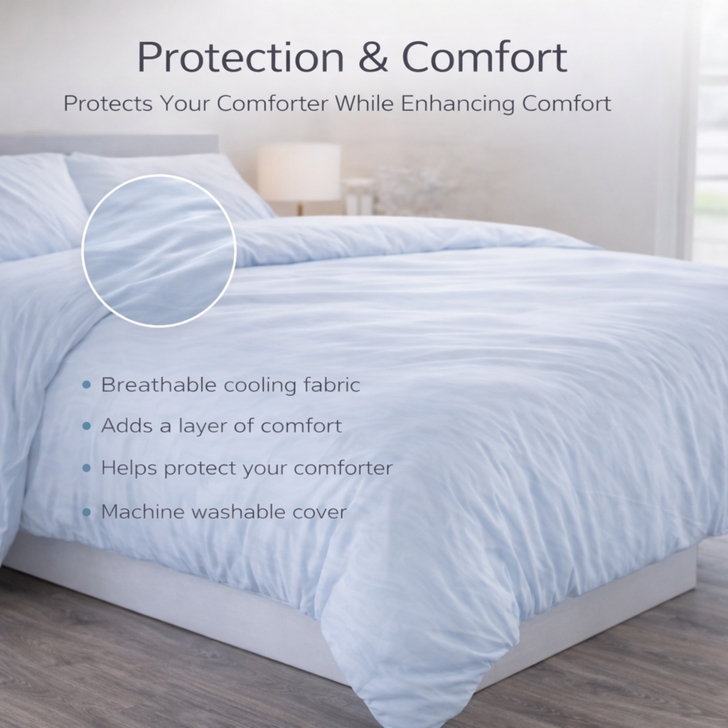 Arctic Dreams Cooling Comforter Protector