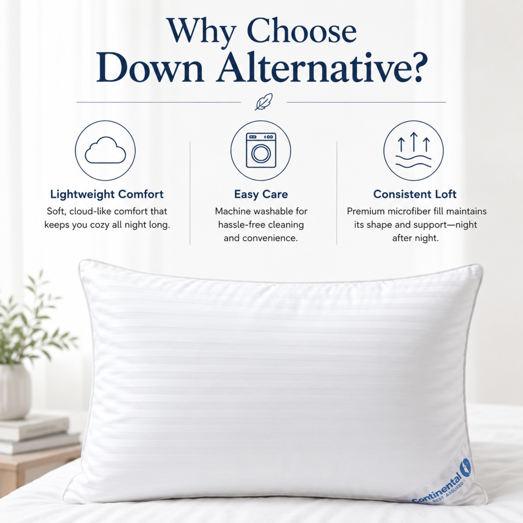 Affinity Collection Down Alternative Pillow