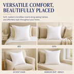 Microfiber Throw Pillow Insert