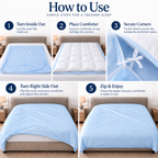 Arctic Dreams Cooling Comforter Protector
