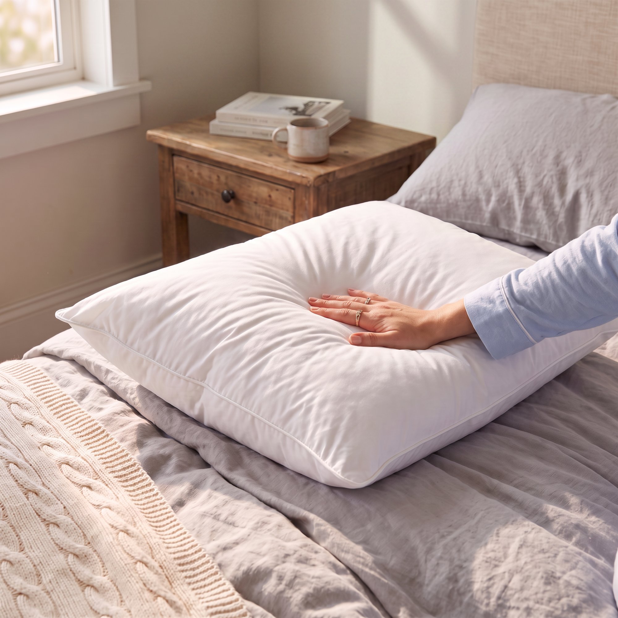 Hotel Collection 50% Down & 50% Feather Pillow