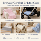 Ultra-Soft Microfleece Toddler Throw Blanket