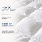 Serenity Collection 700 Fill Power Hungarian White Goose Down Comforter
