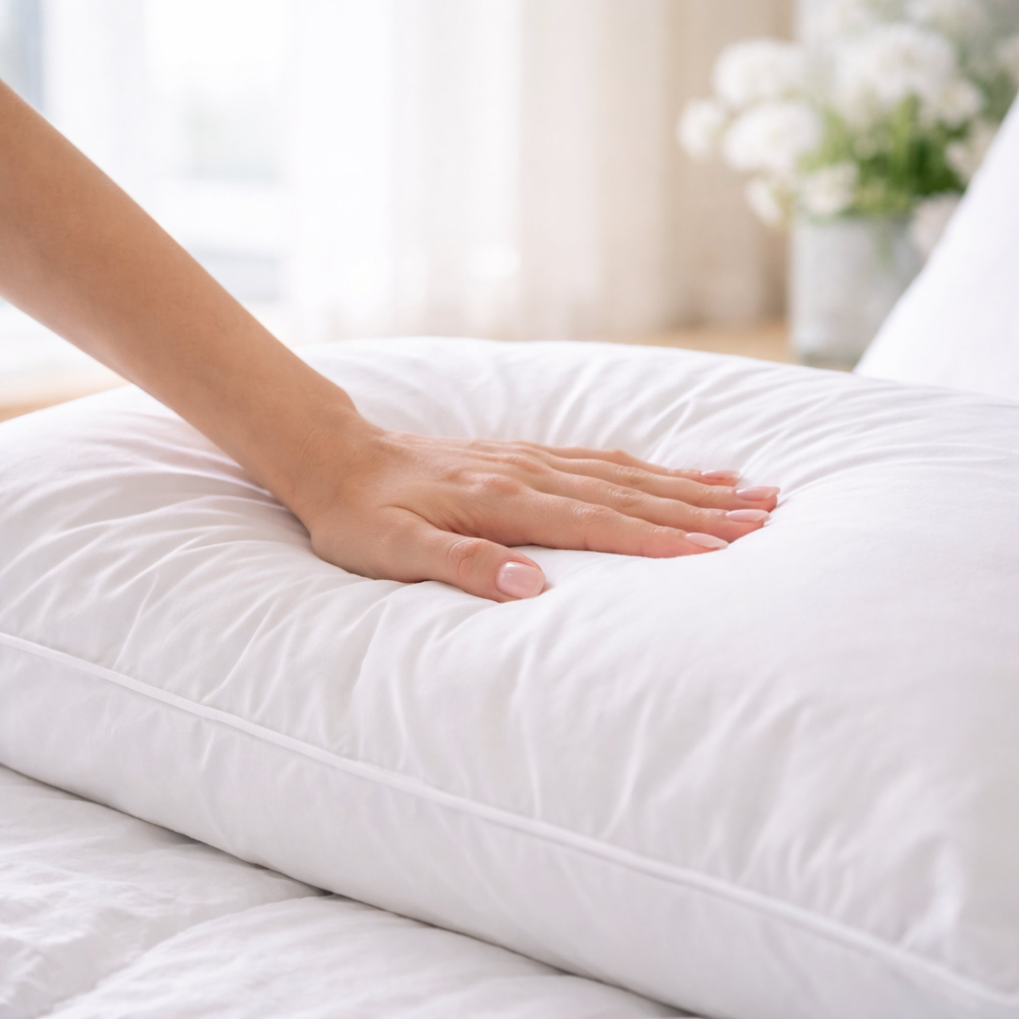 Harmony Collection 550 Fill Power White Goose Down Pillow
