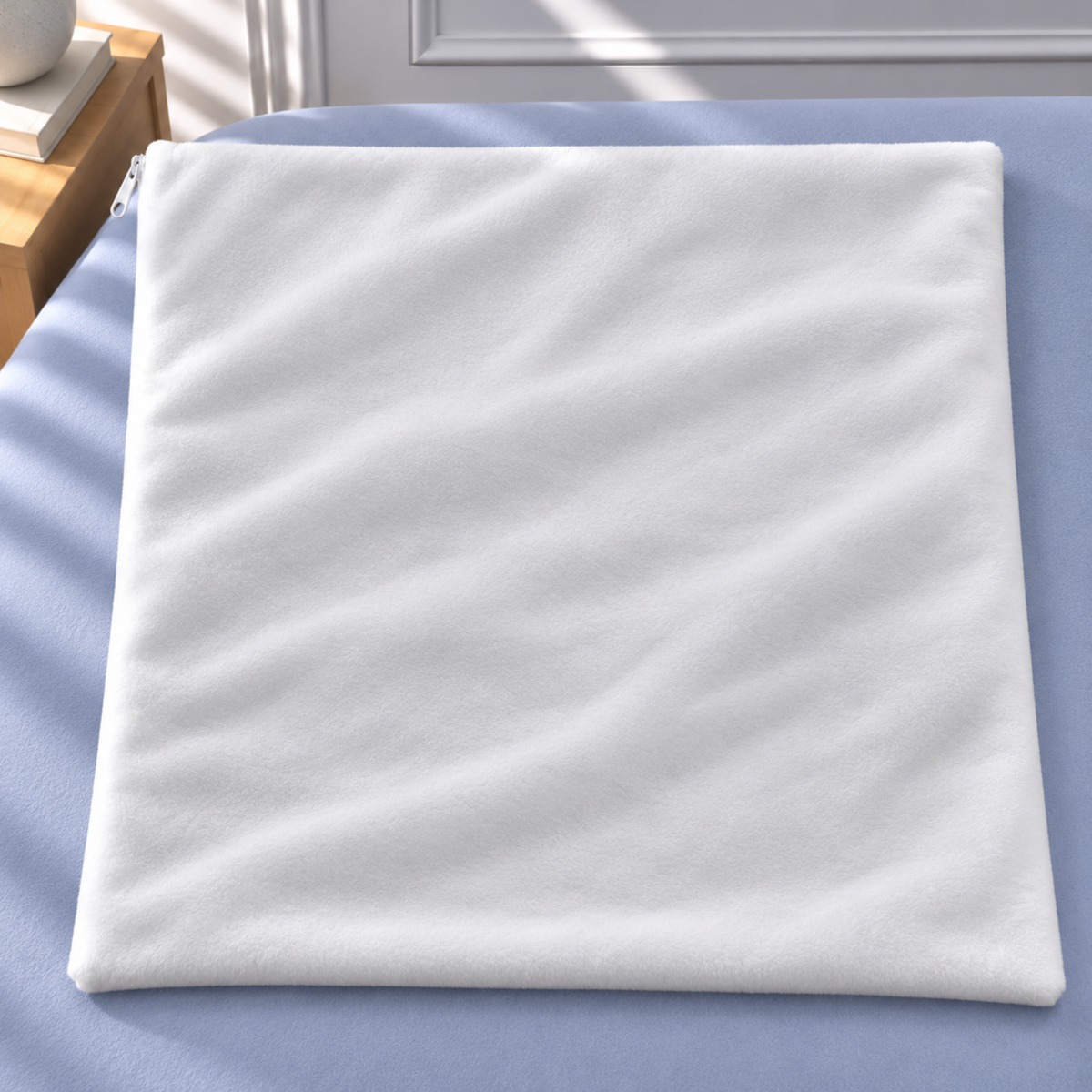 Fleece Waterproof Throw Pillow Protector