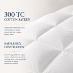 Harmony Collection 550 Fill Power White Goose Down Comforter