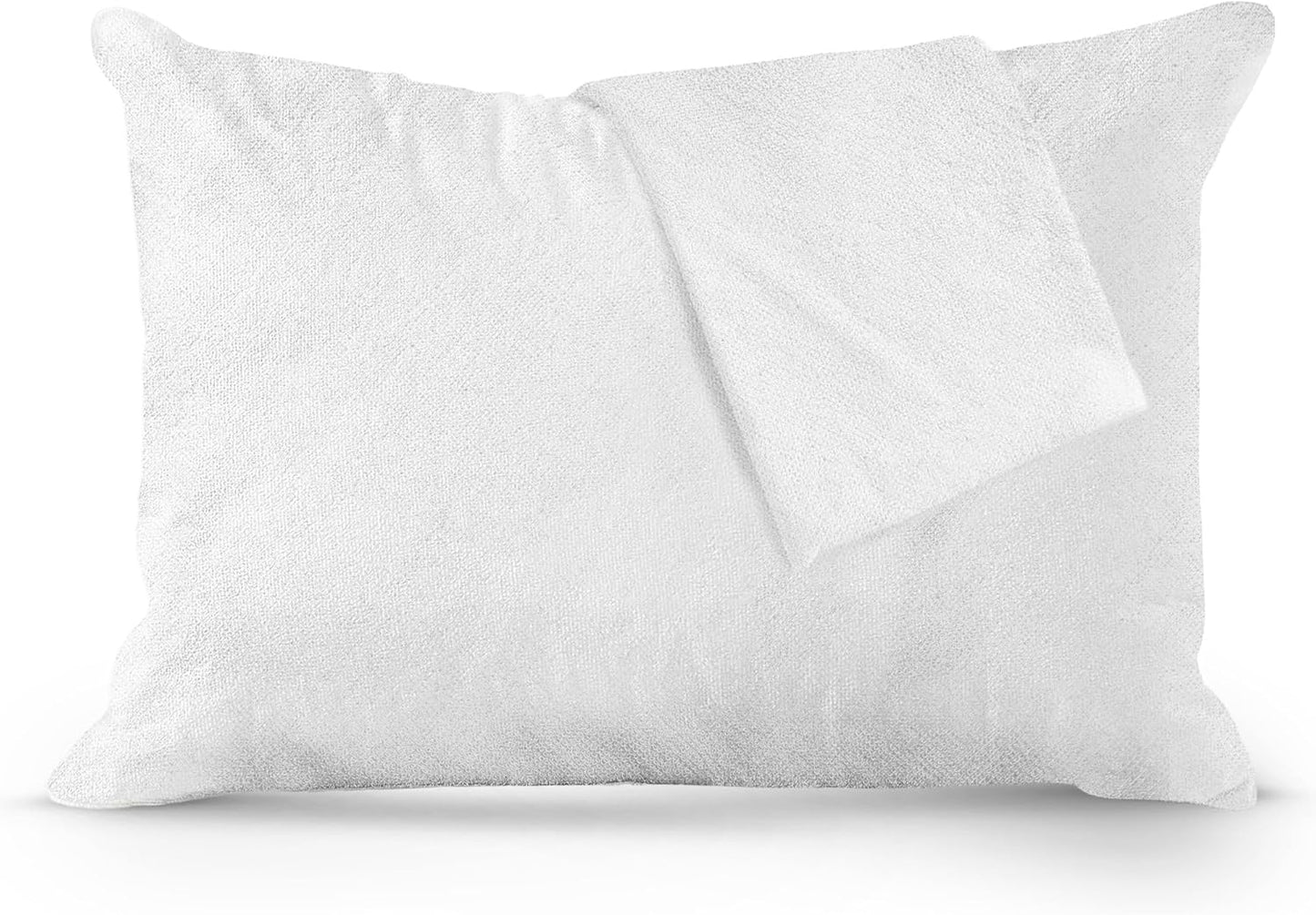 Zippered Bamboo Pillow Protectors – Soft, Breathable & Feather Proof