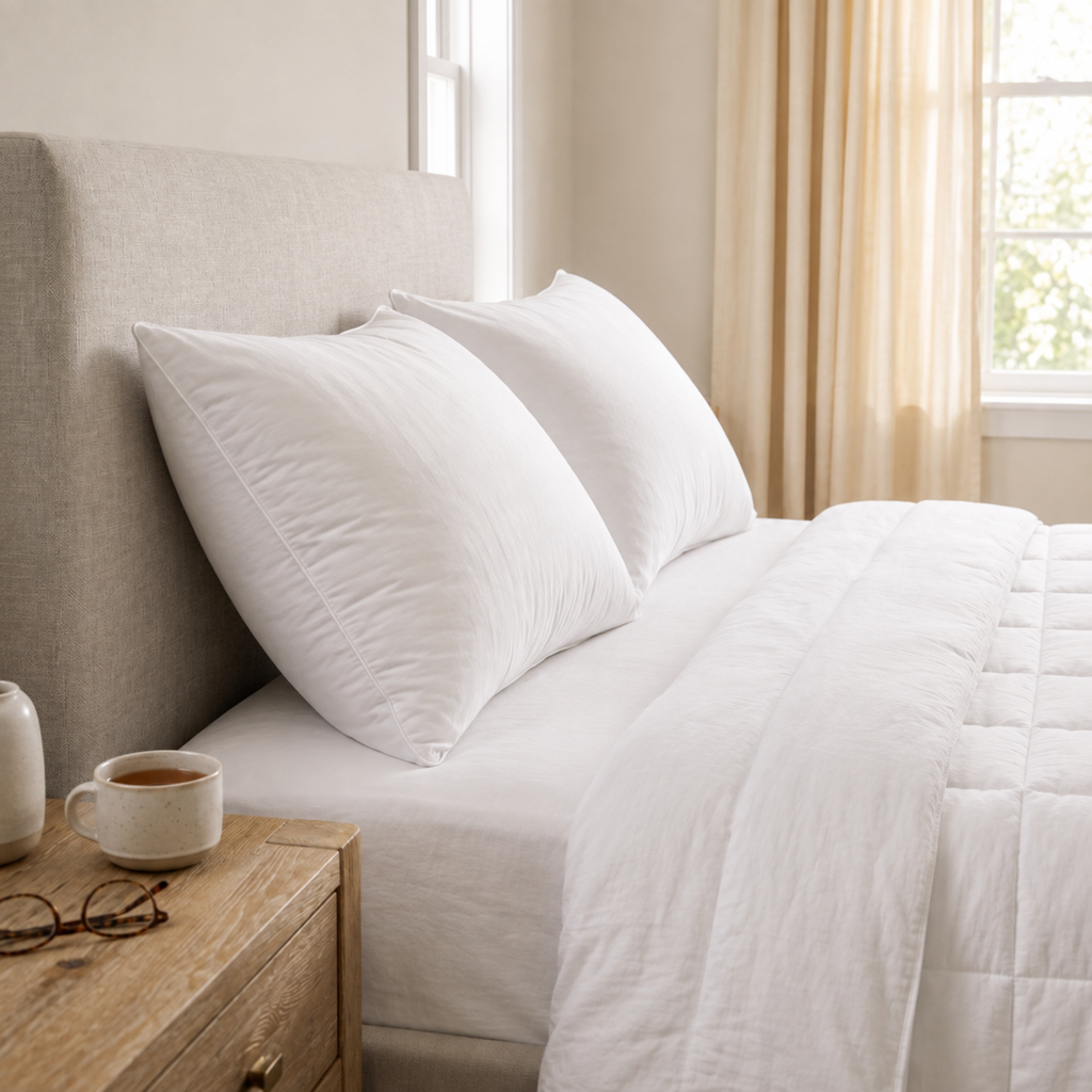 Polish Collection 800+ Fill Power Polish White Goose Down Pillow