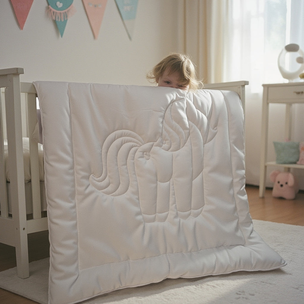 Toddler Quilted Unicorn Comforter