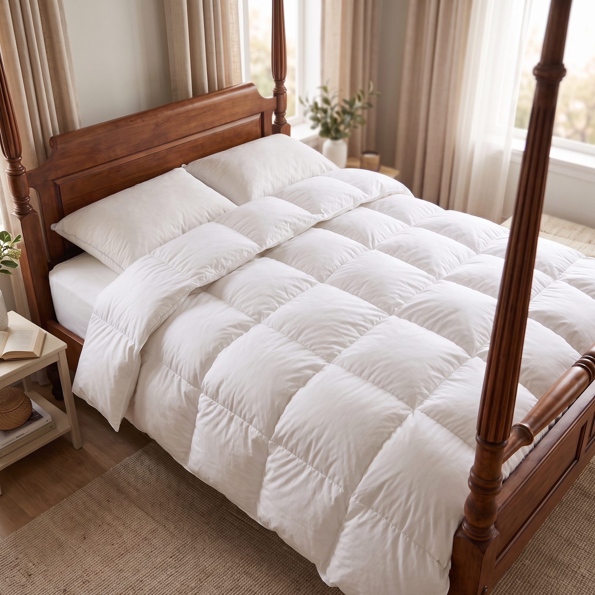 Serenity Collection 700 Fill Power Hungarian White Goose Down Comforter