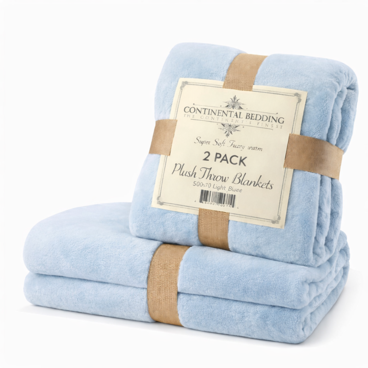 Luxury Fleece Throw Blanket – Soft, Lightweight & Warm – Available in Multiple Sizes and Colors