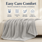 Ultra-Soft Microfleece Throw Blanket