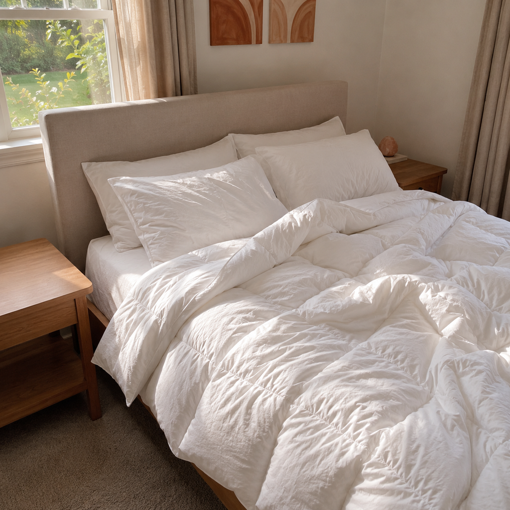 Serenity Collection 700 Fill Power Hungarian White Goose Down Comforter