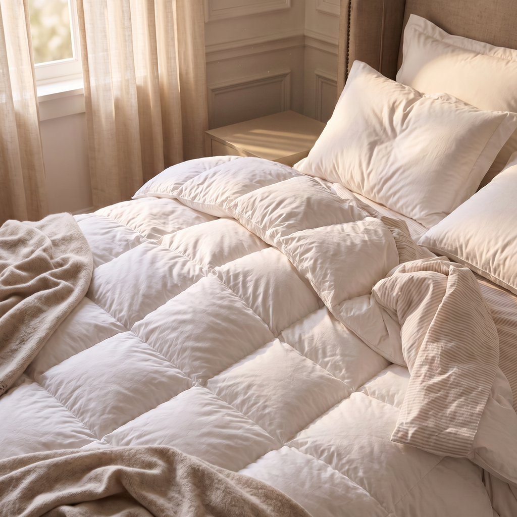 Harmony Collection 550 Fill Power White Goose Down Comforter