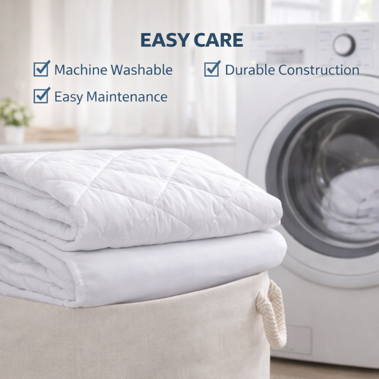Harmony Collection Quilted Mattress Pad