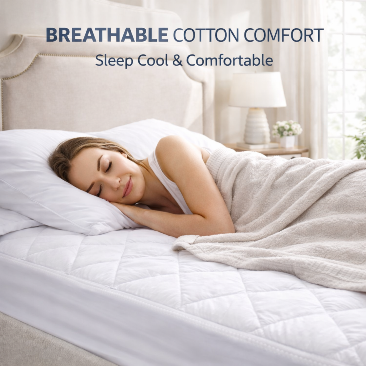 Harmony Collection Quilted Mattress Pad