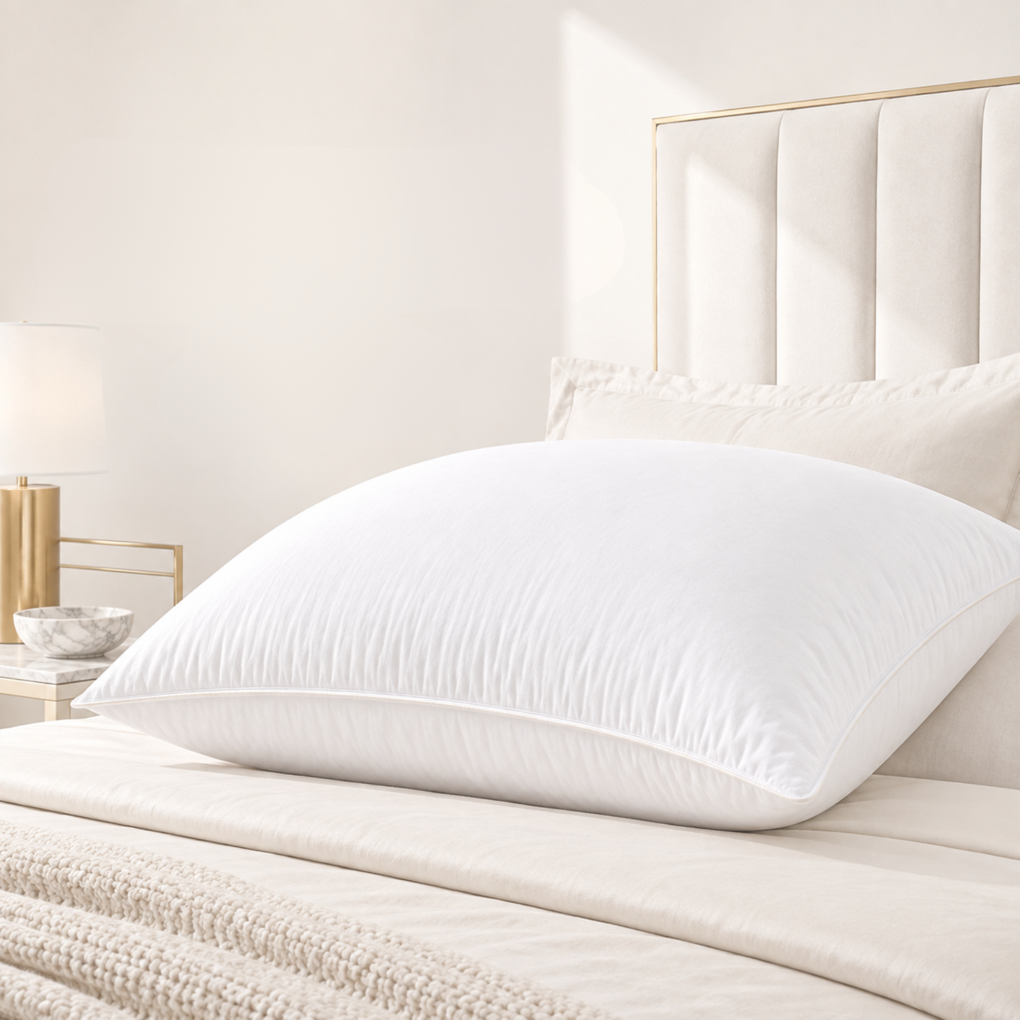Polish Collection 800+ Fill Power Polish White Goose Down Pillow
