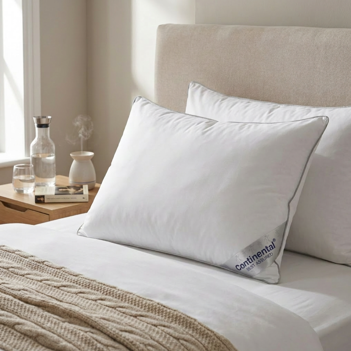Hotel Collection Dual Core Down & Fiber Pillow