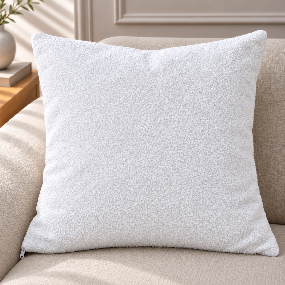 Terry Waterproof Throw Pillow Protector