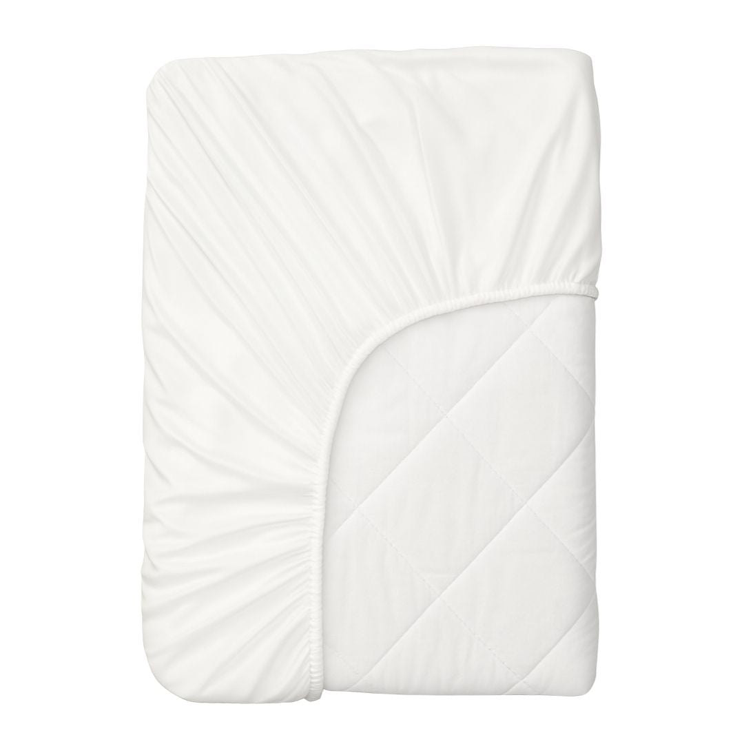 Toddler Mattress Pad – 100% Cotton, Soft & Breathable – Waterproof & Non-Waterproof Options – 28x52x8 Inches for Cribs & Toddler Beds