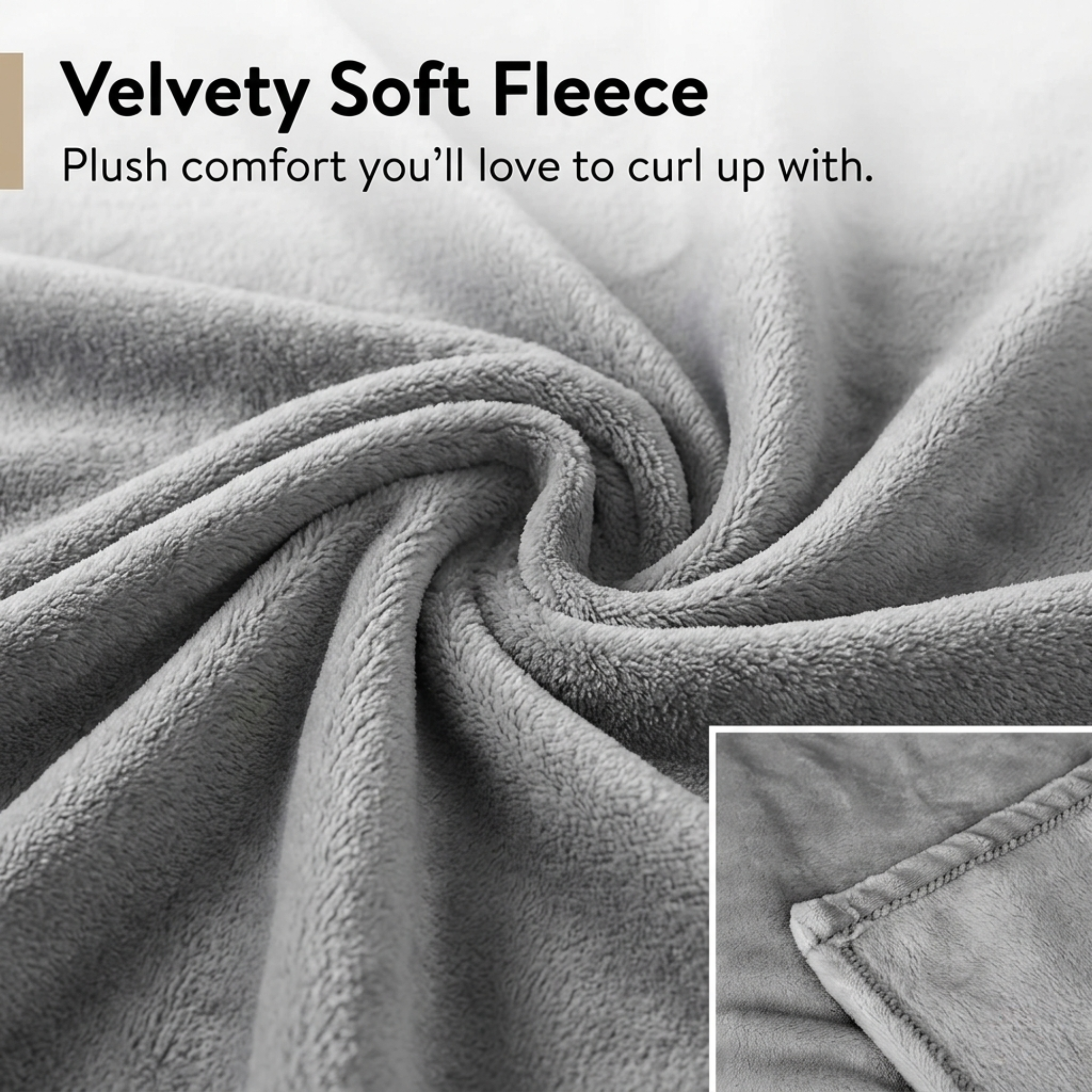 Ultra-Soft Microfleece Throw Blanket