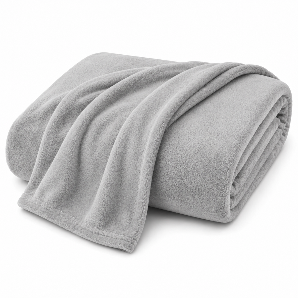 Ultra-Soft Microfleece Throw Blanket