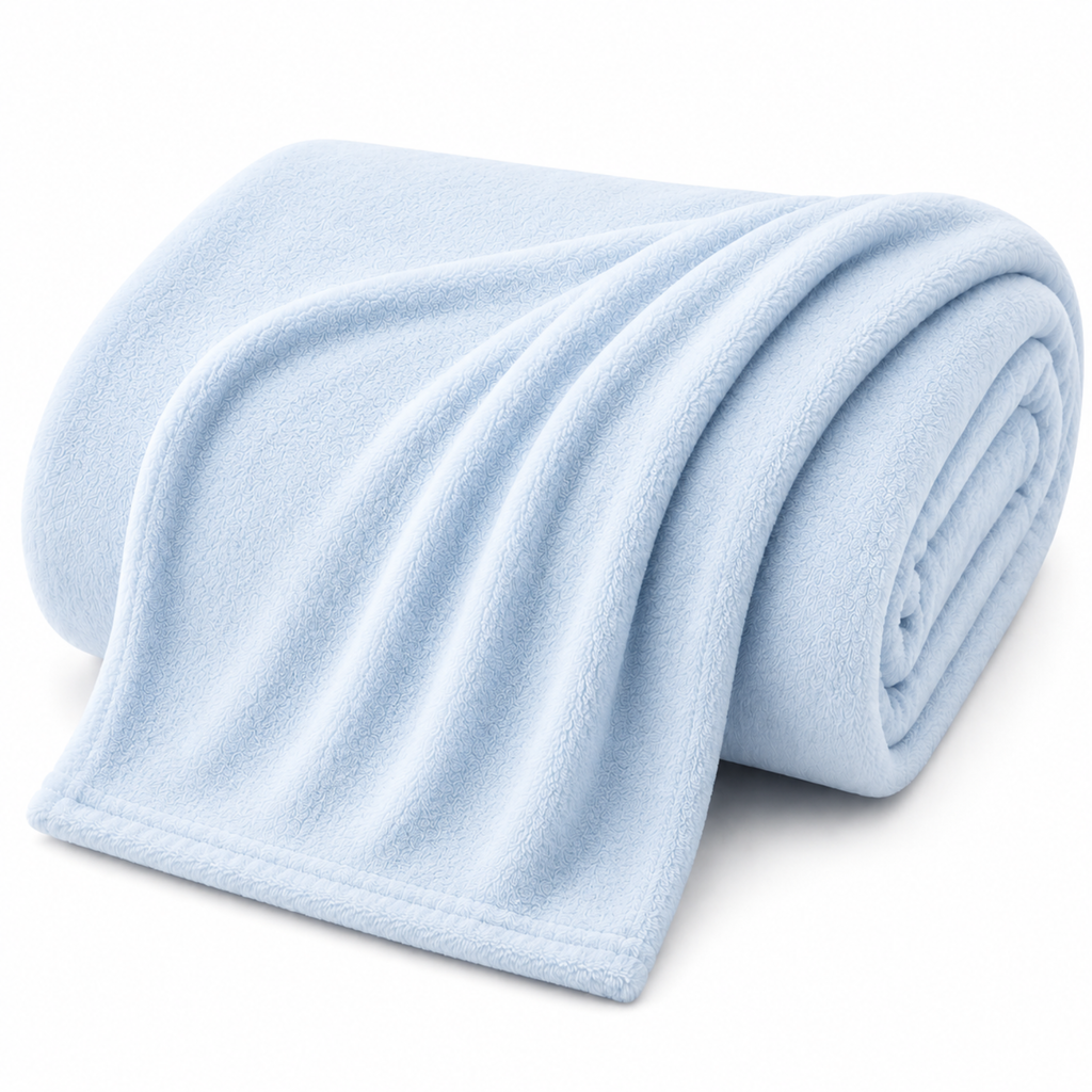 Ultra-Soft Microfleece Throw Blanket